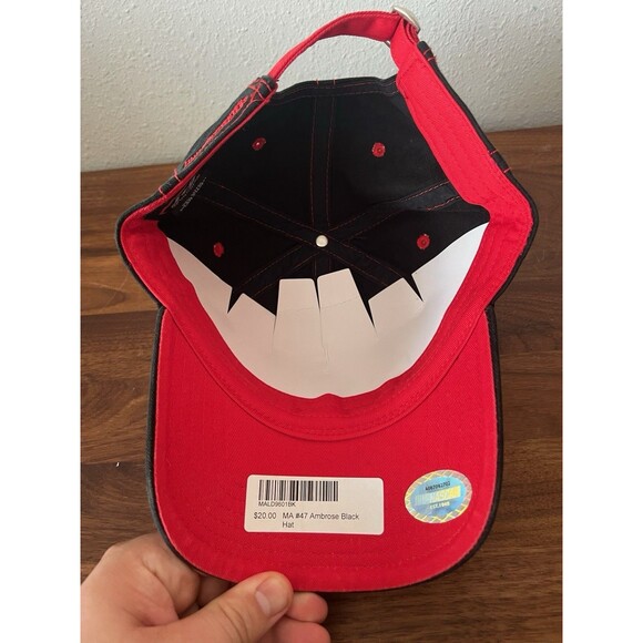 Ambrose JTG Daugherty Racing Little Debbie Hat #47 Adjustable Black NASCAR - Picture 5 of 7